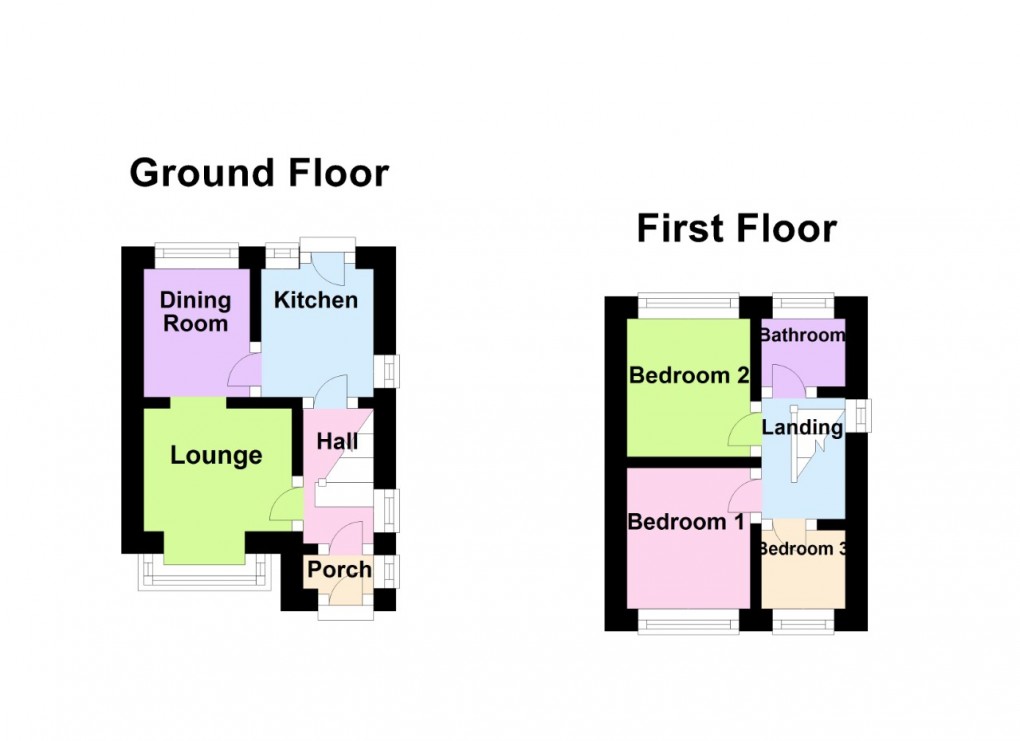 Floorplan for Tile Hill, Coventry, West Midlands