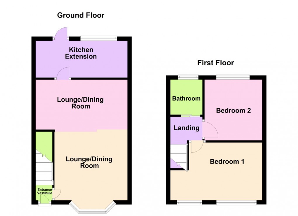 Floorplan for Poets Corner, Coventry, West Midlands