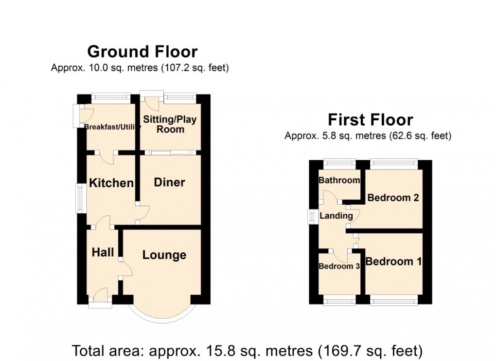 Floorplan for Binley, Coventry, West Midlands