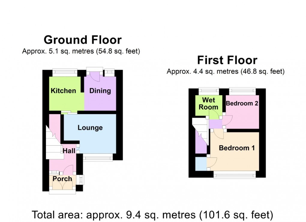 Floorplan for Binley, Coventry, West Midlands