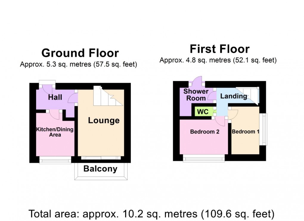 Floorplan for Binley, Coventry, West Midlands